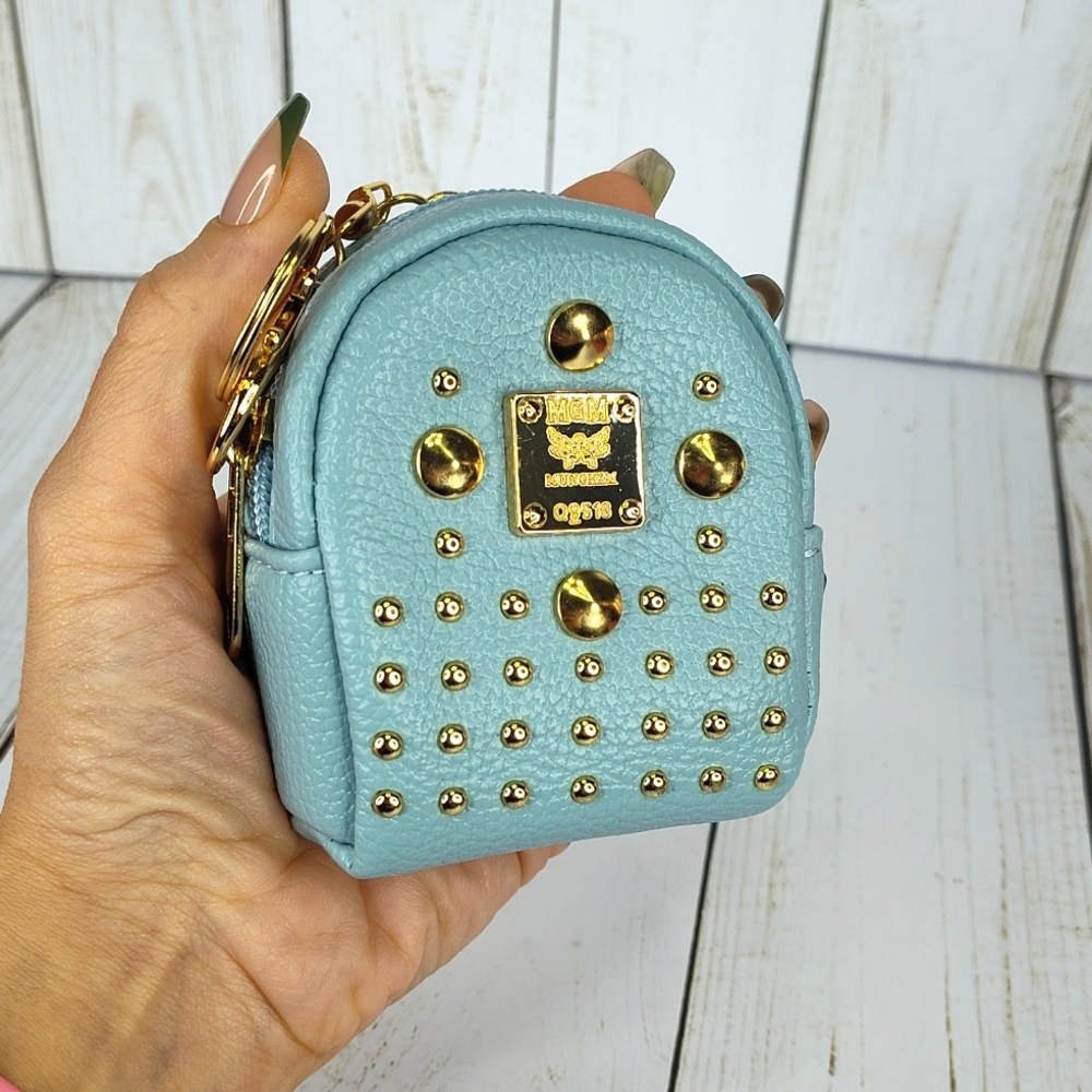 Mini Purse Backpack Keychain